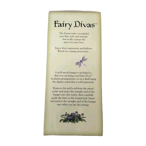 Fairy Divas Amy Brown BUTTERFLY 87814 Fantasy Mythical Magic Hanging Figurine - Picture 7 of 9